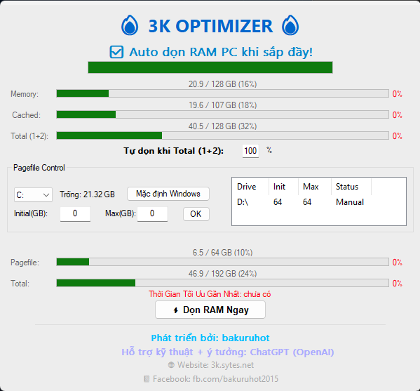 3K Optimizer